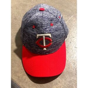 MN Twins DQ Dairy Queen 2018 Snapback Hat Red Gray Melonwear Cap Adjustable
